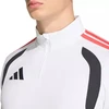 Vyriška adidas Tiro 26 League treniruočių viršutinė dalis, balta, juoda ir raudona KR0371