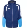Vyriška adidas Tiro 26 lietaus striukė, tamsiai mėlyna JY8963
