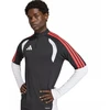 Vyriška adidas Tiro 26 Varžybų treniruočių palaidinė, juoda, balta ir raudona KA7560