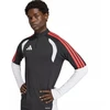 Vyriška adidas Tiro 26 Varžybų treniruočių palaidinė, juoda, balta ir raudona KA7560