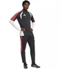 Vyriška adidas Tiro 26 Varžybų treniruočių palaidinė, juoda, balta ir raudona KA7560