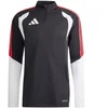 Vyriška adidas Tiro 26 Varžybų treniruočių palaidinė, juoda, balta ir raudona KA7560