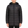 Vyriška ilga striukė su gobtuvu Geographical Norway, juoda