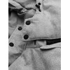 Vyriška lengva striukė su tinklelio pamušalu ir gobtuvu - pilka