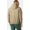 Vyriška neperšlampama striukė Helly Hansen Smogen Insulated Rain Jacket, smėlio spalvos