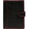 Vyriška odinė piniginė su užsegimu 10,5×13 cm Money Keeper – kasdienai