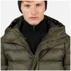 Vyriška pūkinė striukė su gobtuvu Rossignol Aretu Down Hoodie, žalia