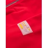 Vyriška raudona softshell striukė su gobtuvu ir fleece pamušalu
