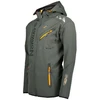 Vyriška softshell striukė Geographical Norway Royaute DB, tamsiai pilka su oranžinėmis detalėmis