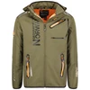 Vyriška softshell striukė Geographical Norway, chaki ir oranžinė