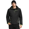 Vyriška softshell striukė Geographical Norway Trelino, juoda ir žalia