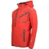 Vyriška softshell striukė Geographical Norway Royaute, raudona ir juoda
