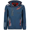 Vyriška softshell striukė Geographical Norway, tamsiai mėlyna ir raudona