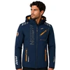 Vyriška softshell striukė Geographical Norway, tamsiai mėlyna ir oranžinė