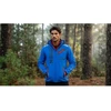 Vyriška softshell striukė Geographical Norway, ryškiai mėlyna ir raudona