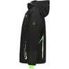 Vyriška softshell striukė Geographical Norway Trelino, juoda ir žalia