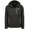 Vyriška softshell striukė Geographical Norway Taxillus DB 056, juoda