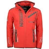Vyriška softshell striukė Geographical Norway Royaute, raudona ir juoda