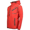 Vyriška softshell striukė Geographical Norway Royaute, raudona ir juoda