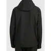 Vyriška softshell striukė su gobtuvu 4F, juoda