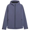 Vyriška softshell striukė su gobtuvu 4F M362, džinso mėlyna