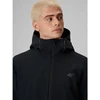 Vyriška softshell striukė su gobtuvu 4F, juoda