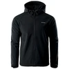 Vyriška softshell striukė su gobtuvu Hi-Tec Neti II, juoda