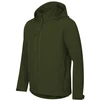 Vyriška softshell striukė su gobtuvu Malfini Trail, tamsiai chaki