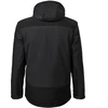 Vyriška softshell striukė su gobtuvu Rimeck Vertex, tamsiai pilka