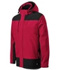 Vyriška softshell striukė su gobtuvu Rimeck Vertex, raudona