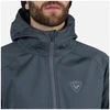 Vyriška softshell striukė su gobtuvu Rossignol Genetys, pilka