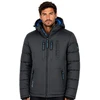 Vyriška striukė Geographical Norway Beachwood, tamsiai pilkai mėlyna