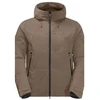 Vyriška striukė nuo vėjo Jack Wolfskin Bike Commute Ins, ruda
