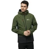 Vyriška striukė su gobtuvu Jack Wolfskin Eagle Peak 2L, žalia
