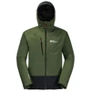 Vyriška striukė su gobtuvu Jack Wolfskin Eagle Peak 2L, žalia