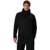 Vyriška vėjui atspari softshell striukė 4F M646, juoda