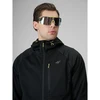 Vyriška vėjui atspari softshell striukė su NeoDry 5000/3000 membrana 4F, juoda
