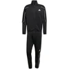 Vyriškas adidas 3-Dryžių sportinis kostiumas Juodas JN1817