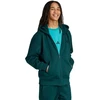 Vyriškas adidas ALL SZN Fleece džemperis su pilnu užtrauktuku Žalias JX5101