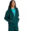 Vyriškas adidas ALL SZN Fleece džemperis su pilnu užtrauktuku Žalias JX5101