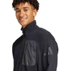 Vyriškas adidas City Escape Fleece Pusės užtrauktuko GD džemperis, juodas JF3290