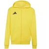 Vyriškas adidas Entrada 26 džemperis su gobtuvu ir pilnu užtrauktuku Geltonas KF8964