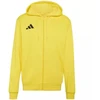 Vyriškas adidas Entrada 26 džemperis su gobtuvu ir pilnu užtrauktuku Geltonas KF8964