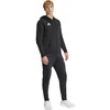 Vyriškas adidas Entrada 26 džemperis su gobtuvu ir užtrauktuku, juodas KF5945