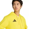 Vyriškas adidas Entrada 26 džemperis su gobtuvu ir pilnu užtrauktuku Geltonas KF8964