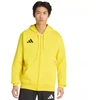 Vyriškas adidas Entrada 26 džemperis su gobtuvu ir pilnu užtrauktuku Geltonas KF8964