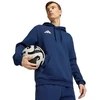 Vyriškas adidas Entrada 26 gobtuotas bliuzonas tamsiai mėlynas JZ6583