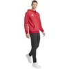 Vyriškas adidas Entrada 26 gobtuvinis džemperis raudonas JZ6576