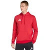 Vyriškas adidas Entrada 26 gobtuvinis džemperis raudonas JZ6576