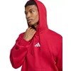 Vyriškas adidas Essentials Feelcozy džemperis su gobtuvu raudonas KC0907